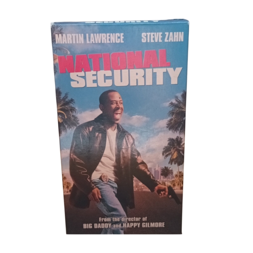 National Security vhs Videotape